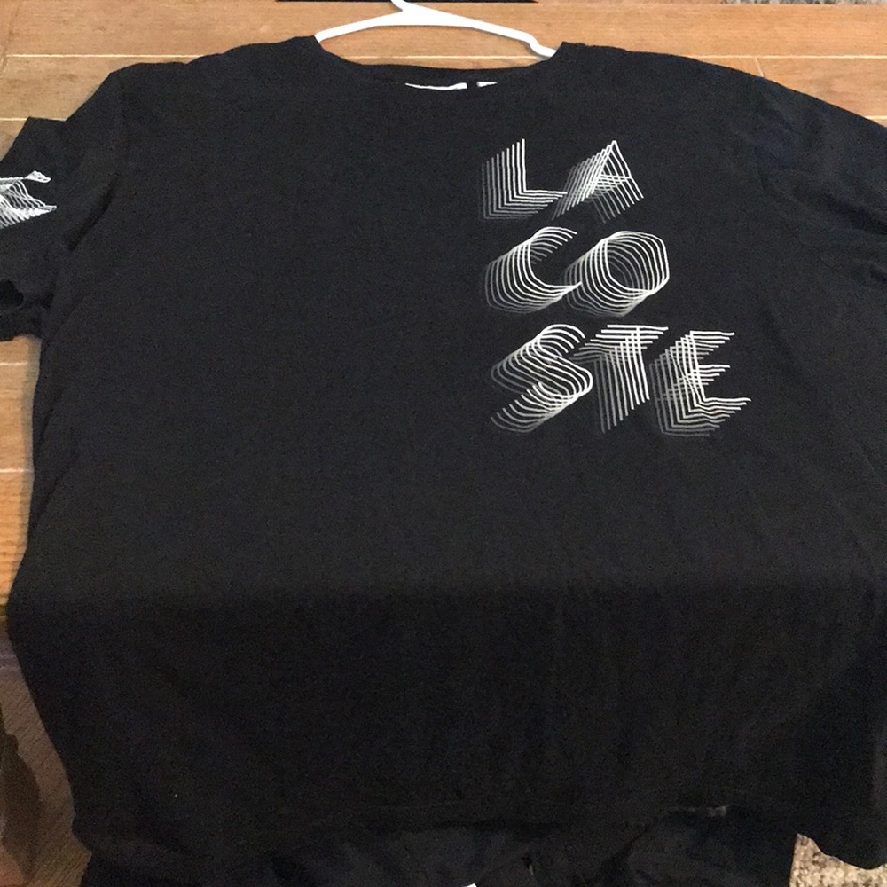 (Bundle 3 Lacoste/$30) 1XLT Lacoste shirt (Black)